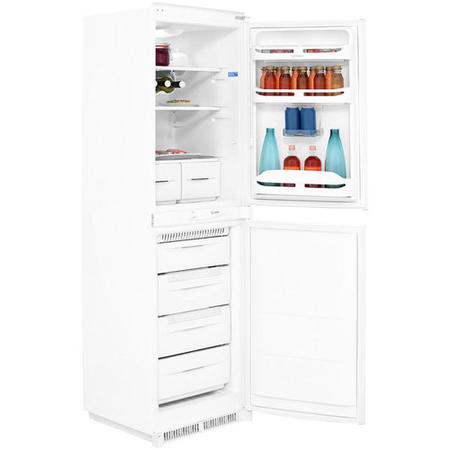 INDESIT INC325FF 269 Litre Integrated Fridge Freezer 50/50 Split 178cm Tall Frost Free 54cm Wide - White