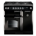 INC90DFFBL Rangemaster Infusion Classic 90cm Dual Fuel Range Cooker - Black