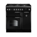 INC90DFFCB Rangemaster Infusion Classic 90cm Dual Fuel Range Cooker - Charcoal Black