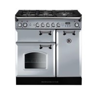 Rangemaster Infusion Classic 90cm Dual Fuel Range Cooker - Royal Pearl