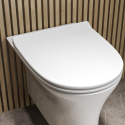 A1/INDISLIMSEAT ONLY OPENED - Indiana Slim Seat to Match Indiana Wall Hung Pan