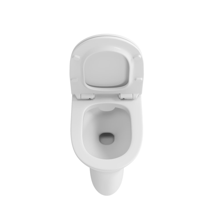ONLY OPENED - Indiana Slim Seat to Match Indiana Wall Hung Pan