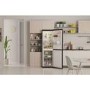 Indesit 322 Litre 50/50 Freestanding Total No Frost Fridge Freezer - Black