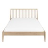 Wooden Spindle Mid Century King Size Bed Frame - Saskia