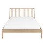 Wooden Spindle Mid Century King Size Bed Frame - Saskia