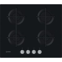 Indesit 60cm 4 Burner Gas on Glass Hob - Black Indesit 60cm 4 Burner Gas on Glass Hob - Black