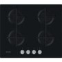 Indesit 60cm 4 Burner Gas on Glass Hob - Black