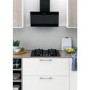 Indesit 60cm 4 Burner Gas on Glass Hob - Black