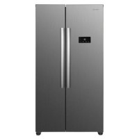 Indesit 442 Litre Side-By-Side American Fridge Freezer - Stainless Steel Indesit 442 Litre Side-By-Side American Fridge Freezer - Stainless Steel