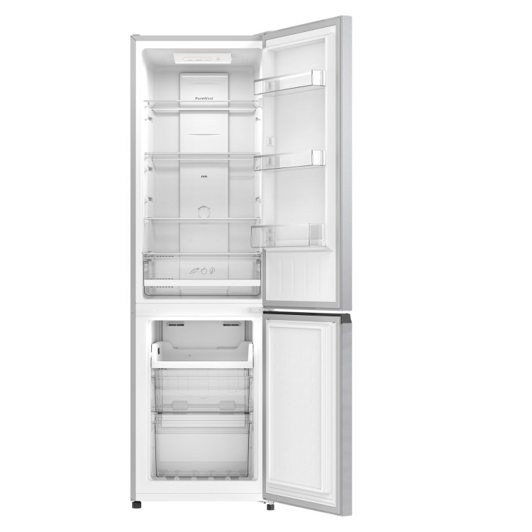 Indesit 250 Litre 70/30 Freestanding Fridge Freezer - Silver