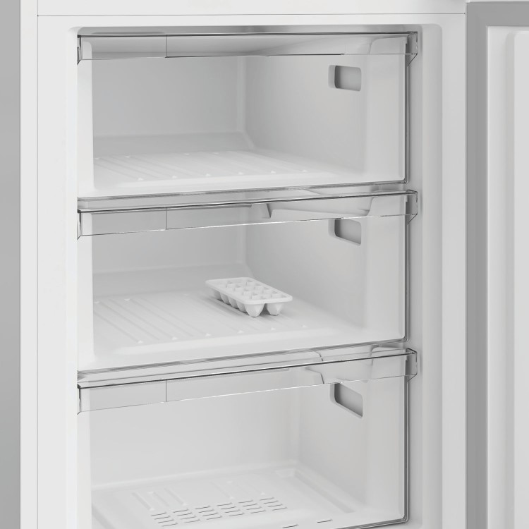 Indesit 343 Litre 60/40 Freestanding Fridge Freezer - Silver