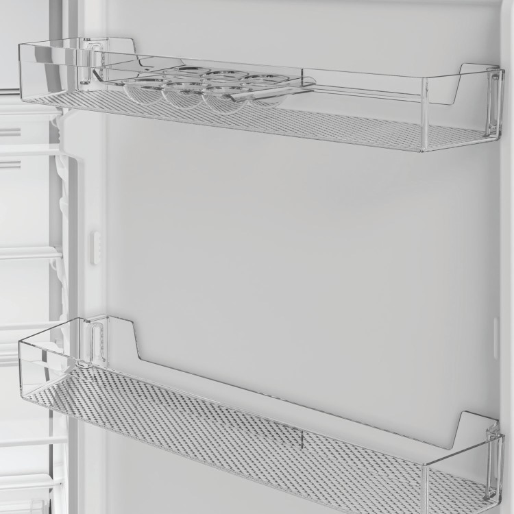 Indesit 343 Litre 60/40 Freestanding Fridge Freezer - Silver