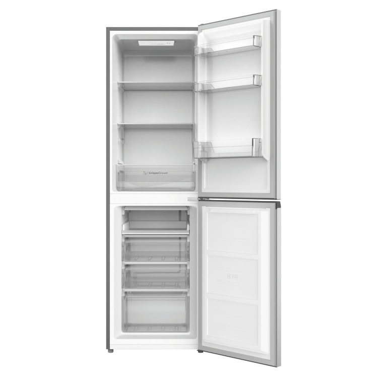 Indesit 257 Litre 50/50 Freestanding Fridge Freezer - Silver