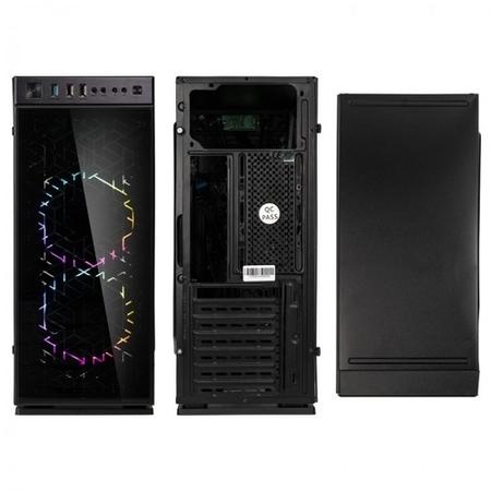 Kolink Inspire Series K1 RGB Midi Tower Gaming Case - Black Window