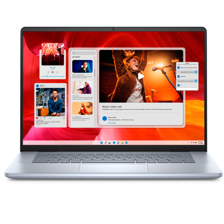 Refurbished Dell Inspiron 5640 Intel Core 7 16GB RAM 1TB SSD 16 Inch FHD Touchscreen Windows 11 Laptop