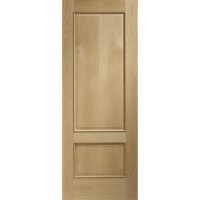 Internal Oak Andria with Raised Mouldings Fire Door - Unfinished, 1981 x 762 x 44 mm