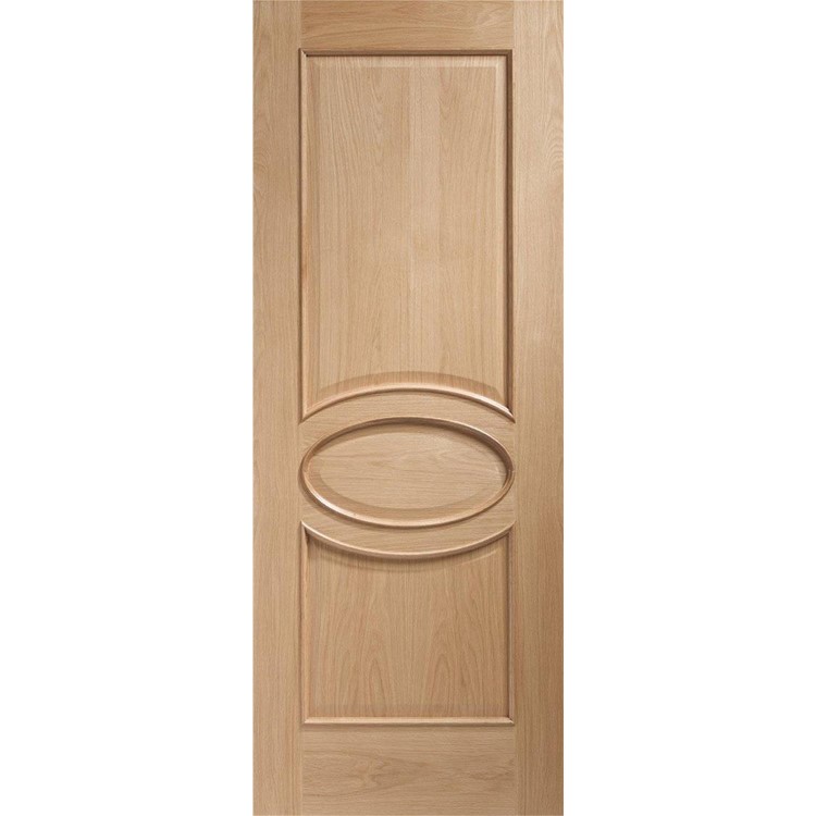 Internal Oak 2-Panel Door - Unfinished - 1981 x 686 x 35mm - Calabria - XL Joinery