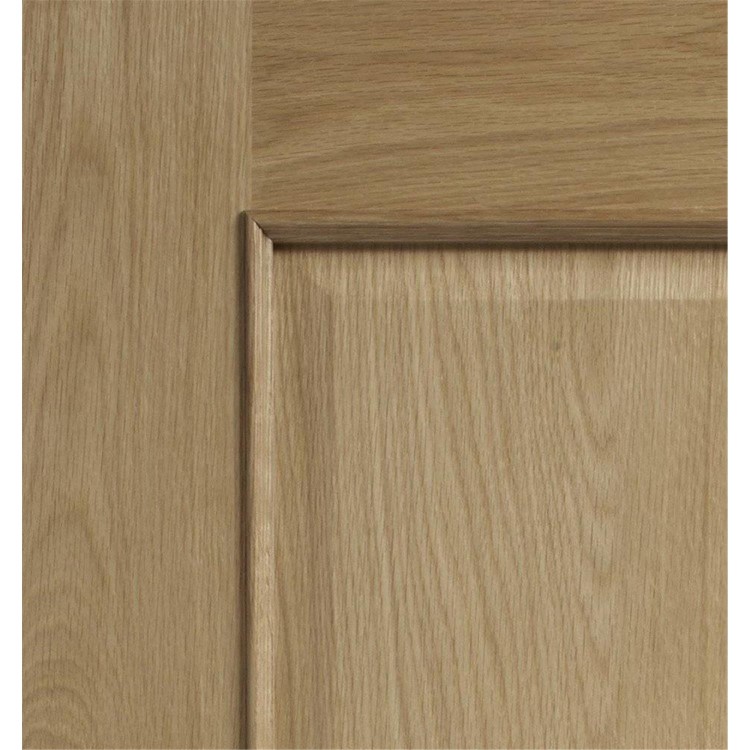 Internal Oak 2-Panel Door - Unfinished - 2040 x 726 x 40mm - Calabria - XL Joinery
