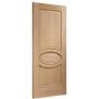 Internal Oak Calabria with Raised Mouldings - Unfinished, 2040 x 926 x 40 mm