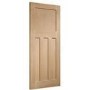 Internal Oak DX Door - Unfinished, 1981 x 762 x 35 mm