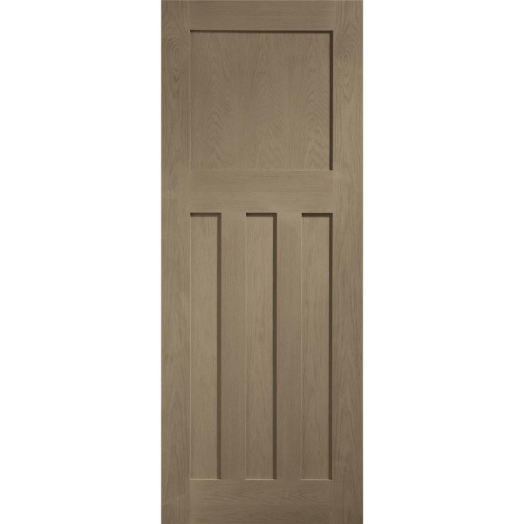 Internal Oak DX Door - Unfinished, 1981 x 838 x 35 mm