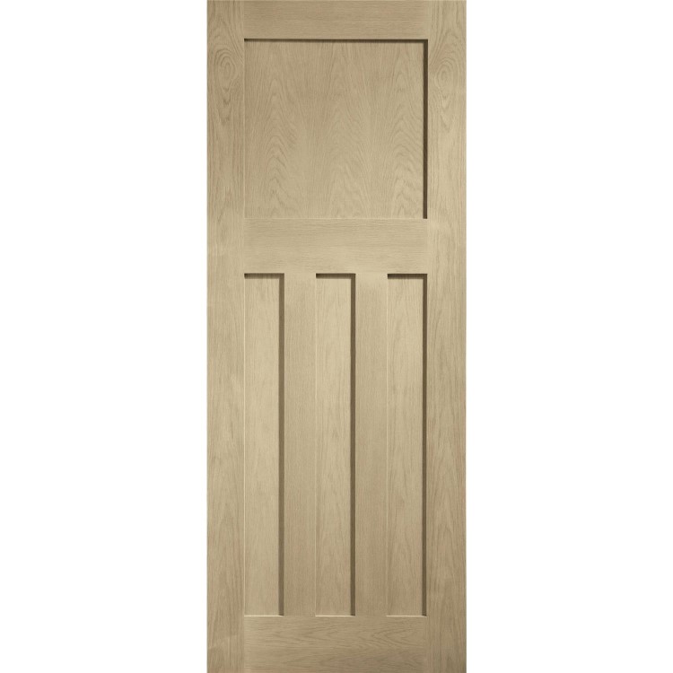 Internal Oak DX Door - Unfinished, 1981 x 838 x 35 mm