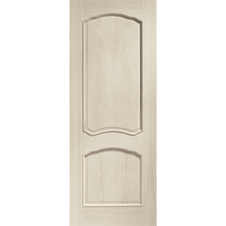 Internal Oak Louis Fire Door with Raised Mouldings - 1981 x 686 x 44 mm, Unfinished