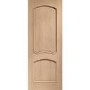Internal Oak 2-Panel FD30 Fire Door - Unfinished - 2040 x 926 x 44mm - Louis - XL Joinery