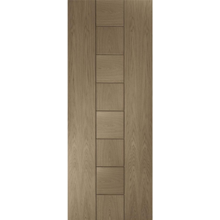 Internal Oak FD30 Fire Door - Unfinished - 1981 x 838 x 44mm - Messina - XL Joinery