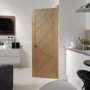 Internal Oak Door - Unfinished - 1981 x 686 x 35mm - Monza - XL Joinery