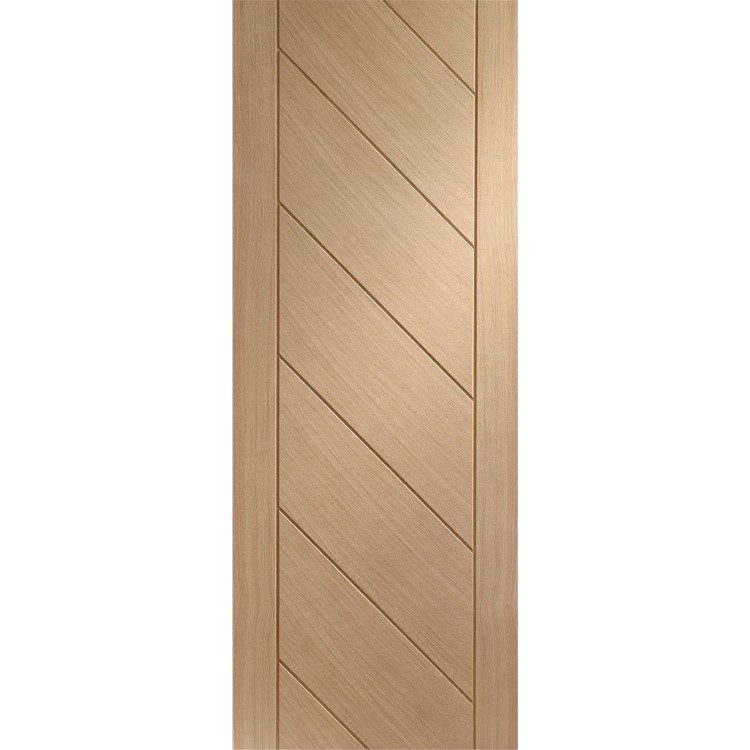 Internal Oak FD30 Fire Door - Unfinished - 2040 x 826 x 44mm - Monza - XL Joinery