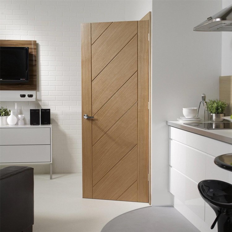 Internal Oak Door - Unfinished - 2040 x 826 x 40mm - Monza - XL Joinery