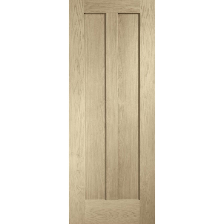 Internal Oak Door - Unfinished - 1981 x 686 x 35mm - Novara - XL Joinery