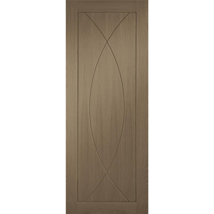 Internal Oak FD30 Fire Door - Unfinished - 1981 x 838 x 44mm - Pesaro - XL Joinery