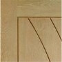 Internal Oak Salerno Fire Door - 1981 x 762 x 44 mm, Unfinished