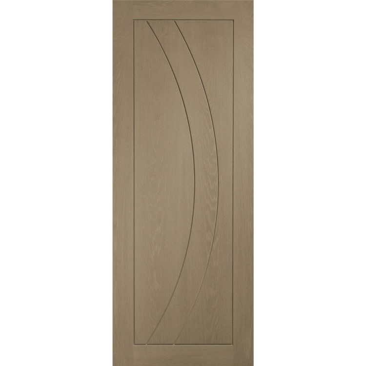 Internal Oak Salerno - Unfinished, 2040 x 826 x 40 mm