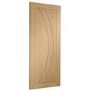 Internal Oak Salerno - Unfinished, 2040 x 826 x 40 mm