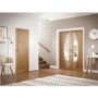 Internal Oak FD30 Fire Door - Unfinished - 2040 x 926 x 44mm - Salerno - XL Joinery