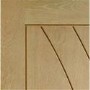 Internal Oak FD30 Fire Door - Unfinished - 2040 x 926 x 44mm - Salerno - XL Joinery