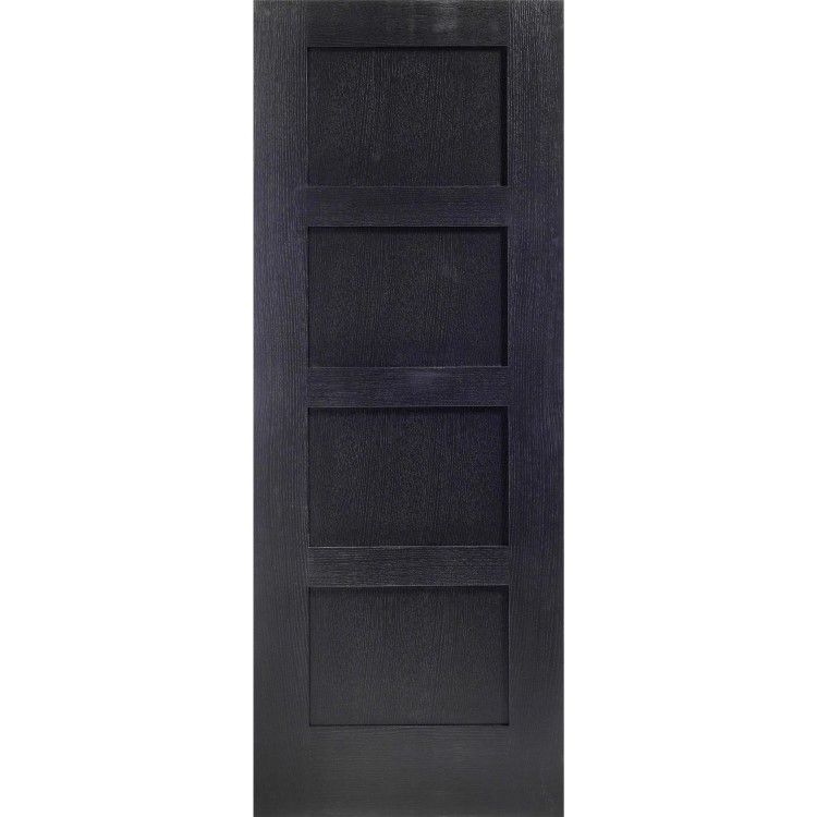 Internal Oak Shaker 4 Panel Door - Unfinished, 1981 x 686 x 35 mm