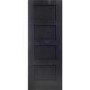 Internal Oak Shaker 4 Panel Fire Door - 2040 x 826 x 44 mm, Unfinished