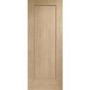 Internal Oak One-Panel Door - Unfinished - 2032 x 813 x 35mm - Pattern 10 - XL Joinery