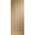 INTOSUF18 Internal Oak Cottage Door - Unfinished - 1981 x 457 x 35mm - Suffolk - XL Joinery