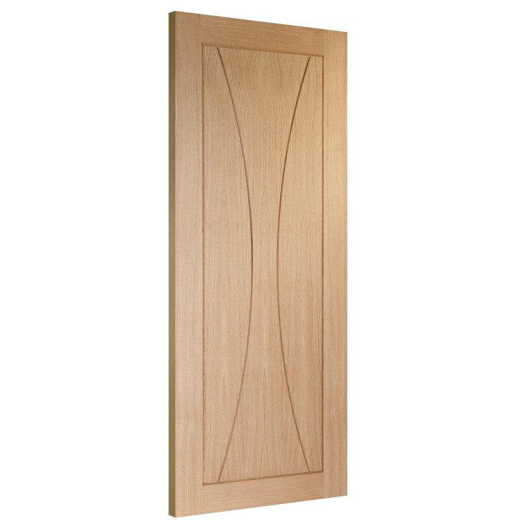Internal Oak FD30 Fire Door - Unfinished - 1981 x 686 x 44mm - Verona - XL Joinery