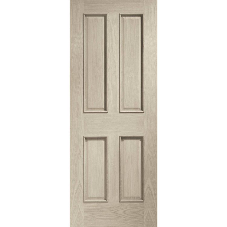 Internal Oak Victorian 4 Panel with Raised Mouldings - Unfinished, 1981 x 610 x 35 mm