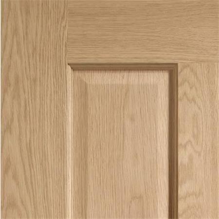 Internal Oak Victorian 4 Panel Door - Unfinished, 1981 x 686 x 35 mm