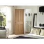 Internal Oak Victorian 4 Panel Fire Door - Unfinished, 1981 x 762 x 44 mm