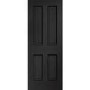 Internal Oak Victorian 4 Panel Fire Door with Raised Mouldings - 1981 x 762 x 44 mm, Unfinished