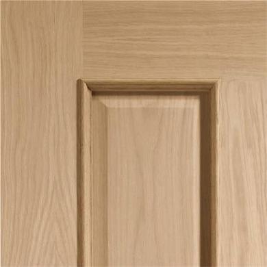 Internal Oak Victorian 4-Panel Door with Raised Mouldings - Unfinished - 1981 x 838 x 35mm - Victoria - XL Joinery