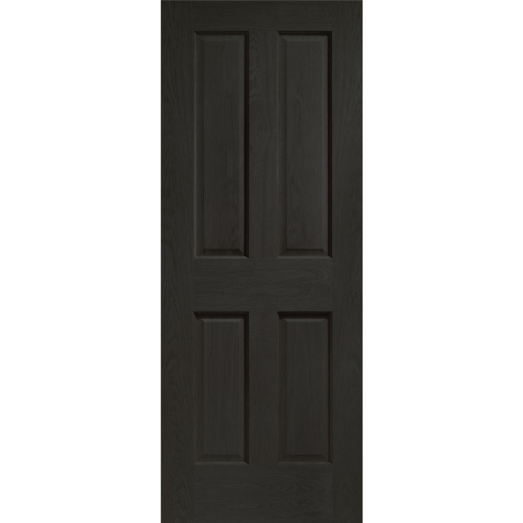 Internal Oak Victorian 4 Panel Door - Unfinished, 2040 x 826 x 40 mm